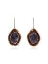 Kimberly Mcdonald 18k Rose Gold Geode Diamond Drop Earrings In Rose Gold