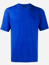 JOSEPH SHORT-SLEEVE FITTED SWEATER