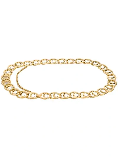 Chloé Gold Women's C Logo Chain Belt