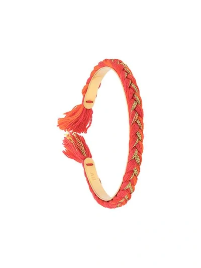 Aurelie Bidermann Copacabana Bracelet In Pink