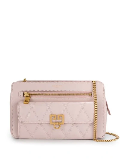Givenchy Quilted Crossbody Bag - 粉色 In 680 Pale Pink