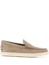 Tod's Round Toe Espadrilles In Neutrals