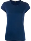 ASPESI ASPESI FITTED T-SHIRT - BLUE