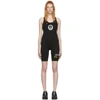 ADIDAS ORIGINALS BY ALEXANDER WANG ADIDAS ORIGINALS BY ALEXANDER WANG BLACK GRAPHIC 80S BODYSUIT