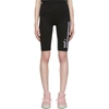 ADIDAS ORIGINALS BY ALEXANDER WANG ADIDAS ORIGINALS BY ALEXANDER WANG BLACK GRAPHIC 80S SHORTS