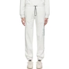 ADIDAS ORIGINALS BY ALEXANDER WANG GREY GRAPHIC LOUNGE trousers