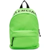 BALENCIAGA BALENCIAGA GREEN SMALL WHEEL BACKPACK