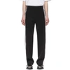 BALENCIAGA BALENCIAGA BLACK AND WHITE STRETCH TROUSERS