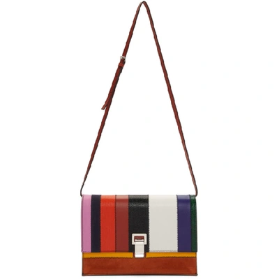 Proenza Schouler Small Colorful Patchwork Lunch Bag-with-a-strap In Multicoloured