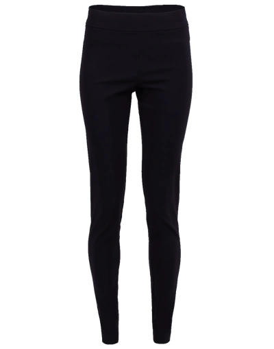 Avenue Montaigne Skinny Leg Pull-on Pant In Black