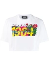 DSQUARED2 CROPPED 1964 LOGO T