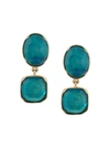 GOOSSENS SQUARE DROP EARRINGS