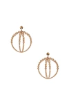 JACQUEMUS CRISTALLI EARRINGS,JQUF-WL13