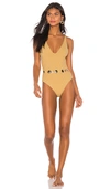 AMUSE SOCIETY AMUSE SOCIETY DIANNA ONE PIECE IN YELLOW.,AMUR-WX217