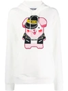 MOSCHINO graphic print hoodie