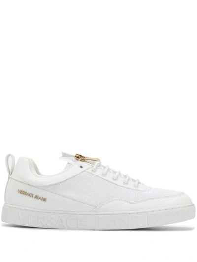 Versace Jeans Logo Low-top Sneakers - 白色 In White