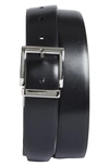 PRADA REVERSIBLE LEATHER BELT,2CC004 2AJ9 01