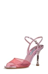 PRADA Pin Heel Transparent Sandal,1X457L 3KGFF 09099