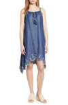 TOMMY BAHAMA CHAMBRAY ALL DAY EMBROIDERED SUNDRESS,TW619282