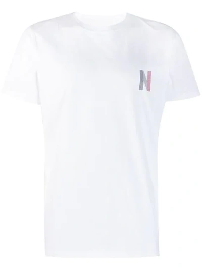Norse Projects Logo Patch T-shirt - 白色 In White