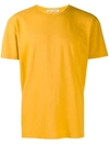 OUR LEGACY OUR LEGACY SHORT-SLEEVE FITTED T-SHIRT - YELLOW