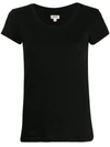 L Agence Ressi Crew Neck T-shirt In Black