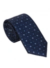 ROBERT GRAHAM MEN'S JVD FLORAL SILK TIE IN NAVY BY ROBERT GRAHAM