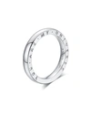 ALBERTO MILANI DIRCE "YOU ARE MY UNIVERSE" 18K WHITE GOLD 2.5MM BAND RING,PROD222030453