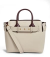 BURBERRY SMALL LEATHER BELT TOTE BAG,14858494