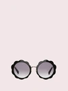 Kate Spade Karrie Sunglasses In Black