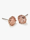 Kate Spade That Sparkle Round Earrings In Black