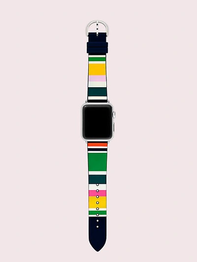 Kate Spade Multi Stripe Silicone 38/40mm Apple Watch® Strap