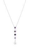 NINA CRYSTAL Y-NECKLACE,N-LARYN