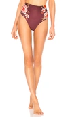 AGUA BENDITA Alicia Reversible Bikini Bottom,AGUA-WX321