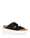 Birkenstock Arizona Chunky Slide Sandals In Black