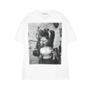 CHRISTOPHER KANE White printed cotton T-shirt