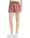 SCOTCH & SODA PRINTED RUFFLE SHORTS,149982