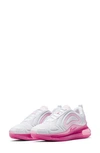Nike Women's Air Max 720 Running Shoes, White - Size 6.0 In White/ Pink Rise/ Fuchsia