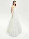 ALEX PERRY Alex Perry Bridal Ella-Sequin Lace and Tulle Gown B033,B033