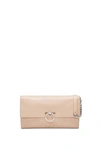 Rebecca Minkoff Jean Leather Convertible Clutch In Doe