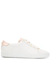 MICHAEL KORS MICHAEL KORS COLLECTION LOW-TOP SNEAKERS - WHITE