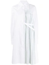 MAISON MARGIELA MAISON MARGIELA 结构设计长款衬衫 - 白色