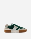 DOLCE & GABBANA MIAMI SNEAKERS IN CALFSKIN NAPPA AND SPLIT-GRAIN LEATHER