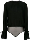 ANDREA MARQUES RUCHED BODYSUIT