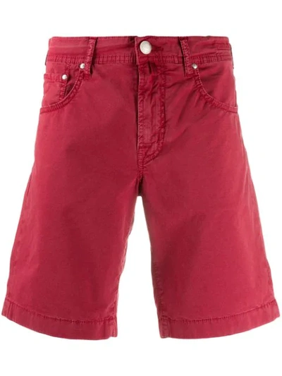 Jacob Cohen Classic Shorts - 红色 In Red