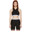 ALEXANDER WANG T ALEXANDERWANG.T BLACK WASH AND GO LOGO BRA