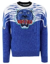 KENZO KENZO TIGER EMBROIDERED JUMPER