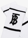 BURBERRY BURBERRY MONOGRAM MOTIF INTARSIA SOCKS,801210813972751