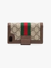 GUCCI BROWN OPHIDIA GG CHAIN IPHONE 7/8 CASE,52316396IWG12964403