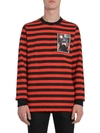 GIVENCHY GIVENCHY STRIPED CREWNECK SWEATER